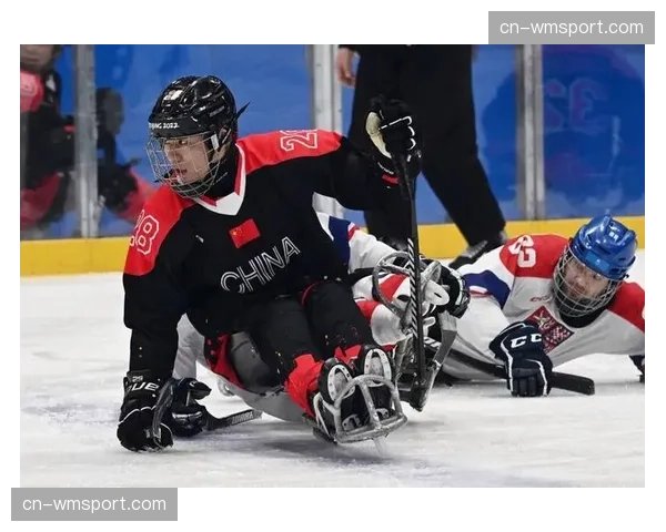 意外：冰球击中边裁，比赛因此中断，该裁判经检查后无大碍